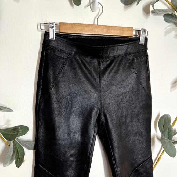 Free People Faux Leather Leggings LAST CALL - Picture 2 of 8